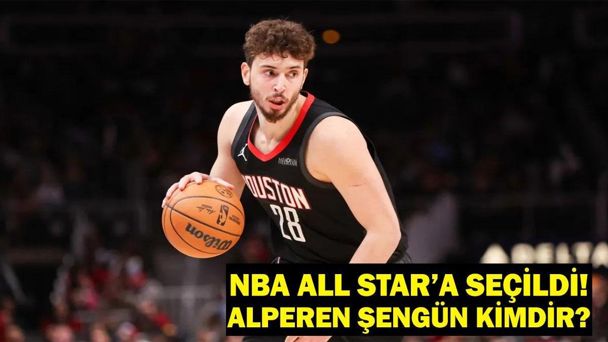 NBA ALL STAR ALPEREN ŞENGÜN KİMDİR? Alperen Şengün Kaç Yaşında, Nereli? NBA ALL STAR 2025E SEÇİLDİ!