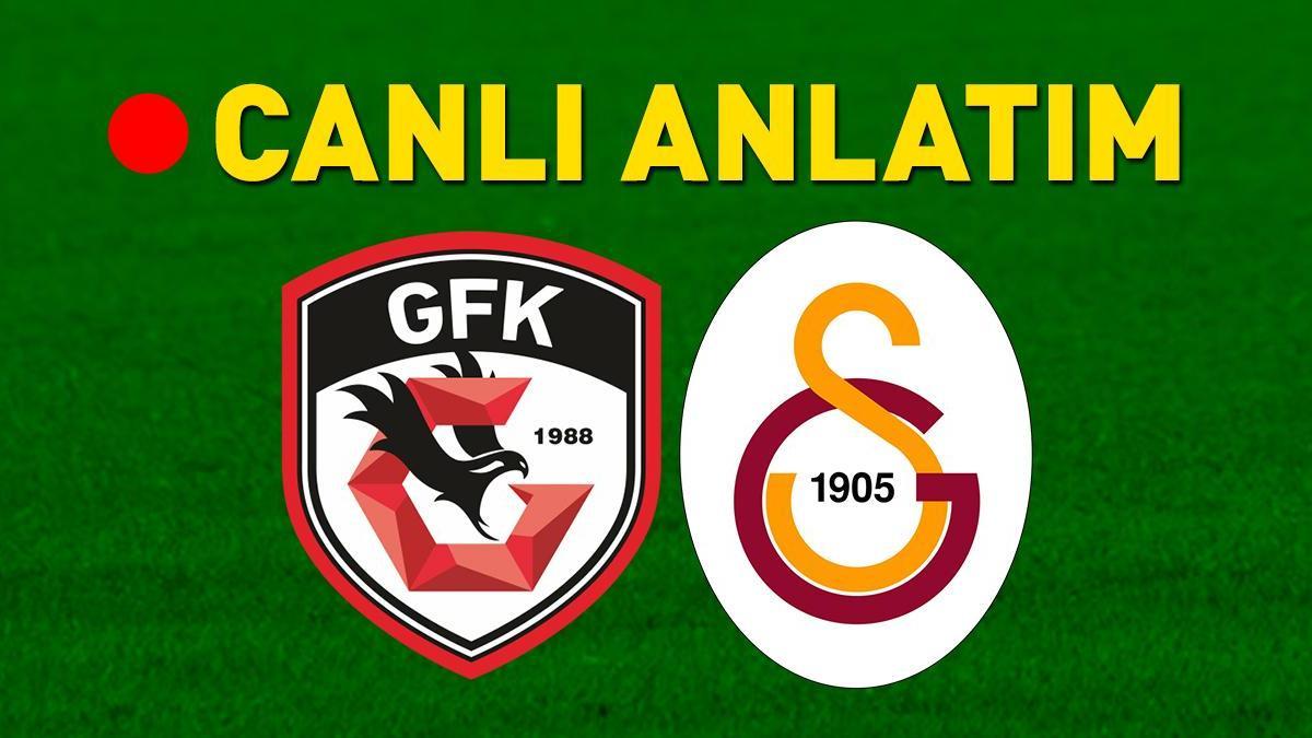 Gaziantep FK – Galatasaray maçı öncesi son gelişmeler! Muhtemel 11’ler belli oldu…