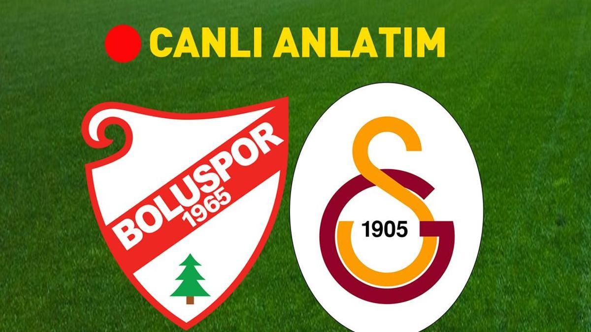 Boluspor – Galatasaray A Spor Canlı | Aslan, Kupa sınavında