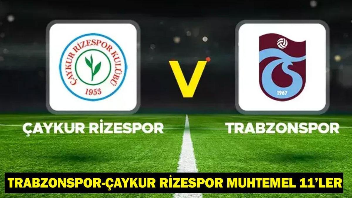 Trabzonspor-Çaykur Rizespor maçı ne zaman, saat kaçta ve hangi kanalda?
