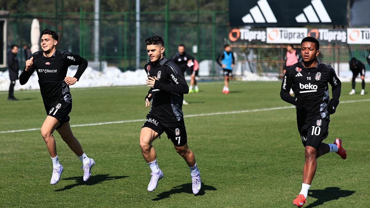 Beşiktaş, Kayserispor maçı hazırlıklarına başladı