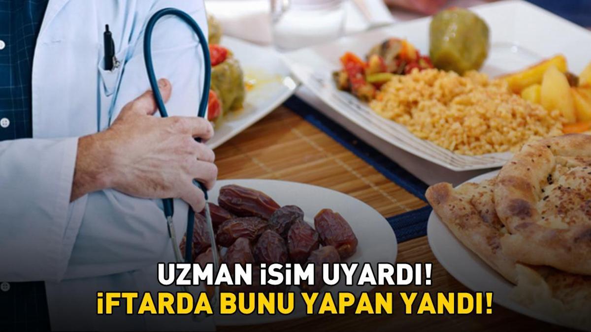 İftarda bunu yapan yandı! Uzman isim üstüne basa basa uyardı: ‘Mide sağlığını ciddi şekilde etkileyebilir’