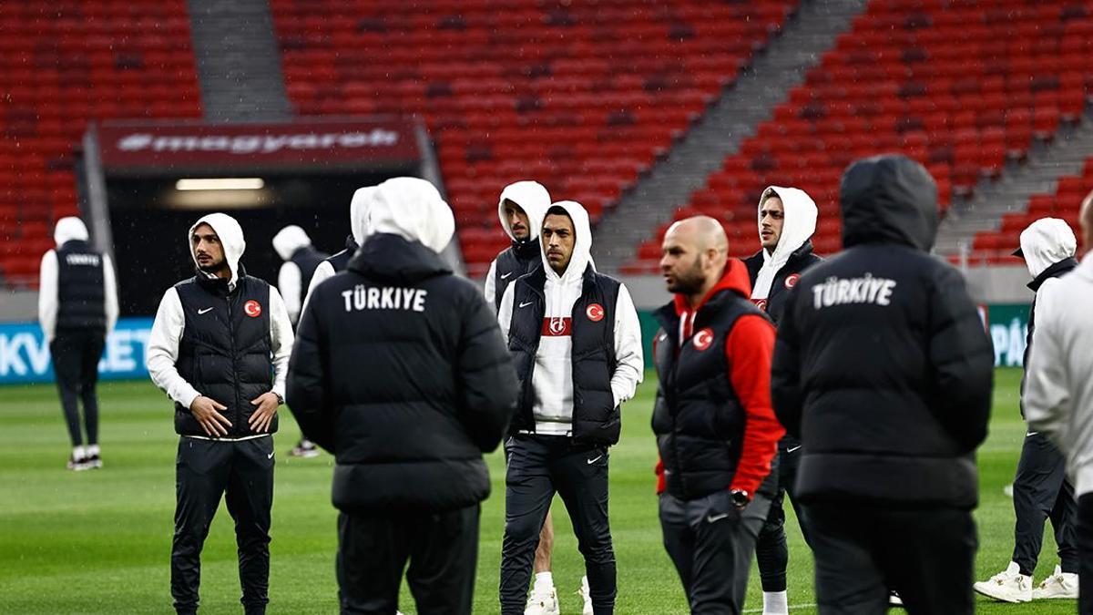 Son Dakika Spor Haberi | A Millî Futbol Takımı, Puskas Arena’da yürüyüş yaptı