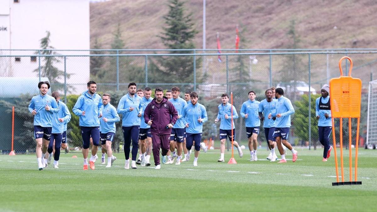 Trabzonspor’da Göztepe mesaisi sürüyor! Antrenmanda 6 eksik var…