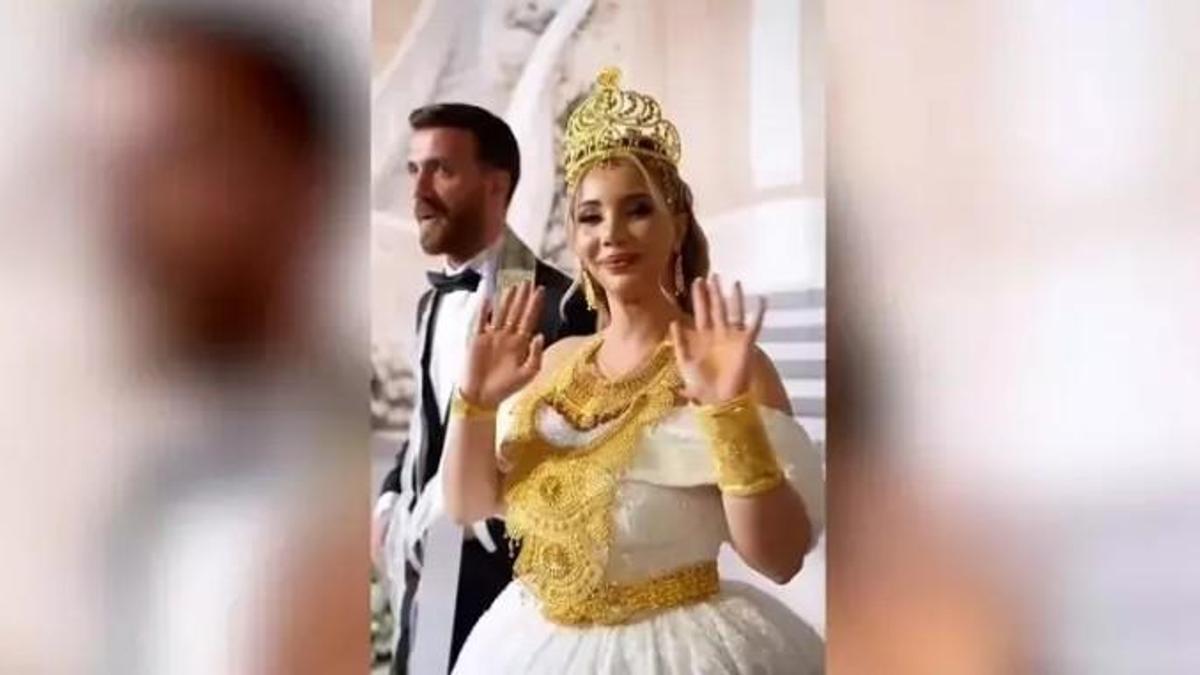 Aleyna Dalveren ve Fatih Erdem'in Altınlarla Gelen Muhteşem Düğünü: Gelin'in Çizilmişliği Gözleri Yaşarttı!