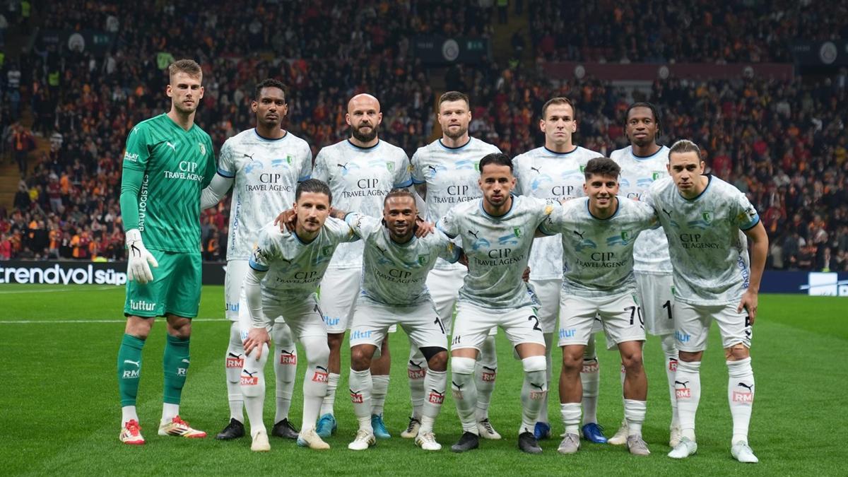Bodrum FK, Galatasaray kalesine isabetli şut çekemedi
