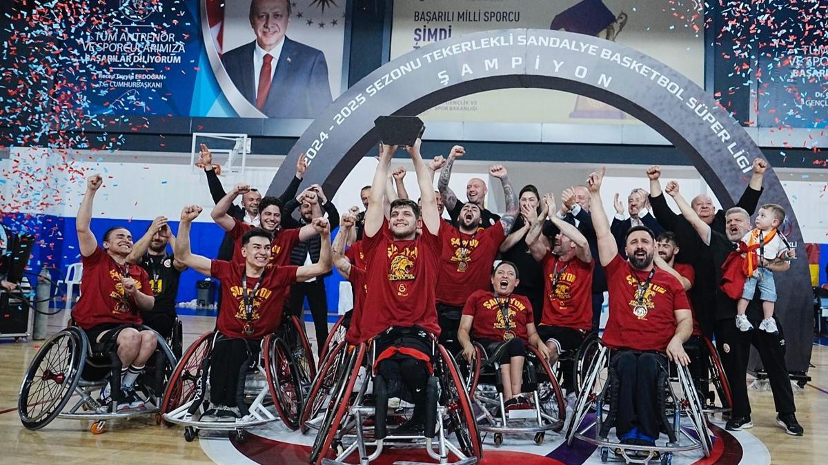 Galatasaray, Tekerlekli Sandalye Basketbol Süper Ligi’nde 11. kez şampiyon oldu