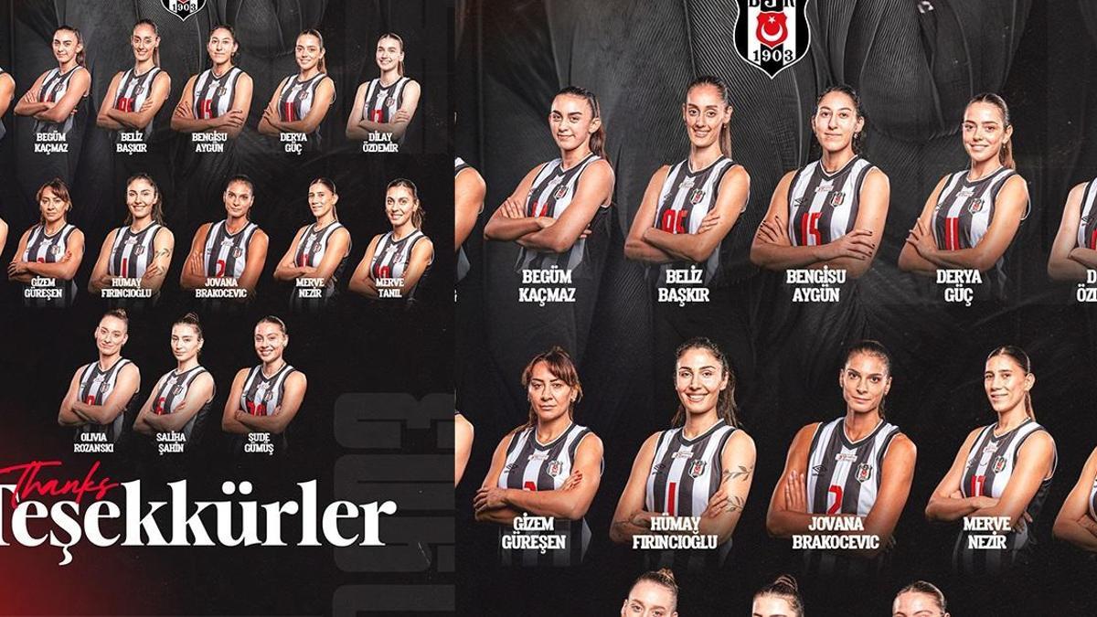 Son Dakika Spor Haberi | Beşiktaş Kadın Voleybol Takımı sil baştan! Ayrılıklar açıklandı