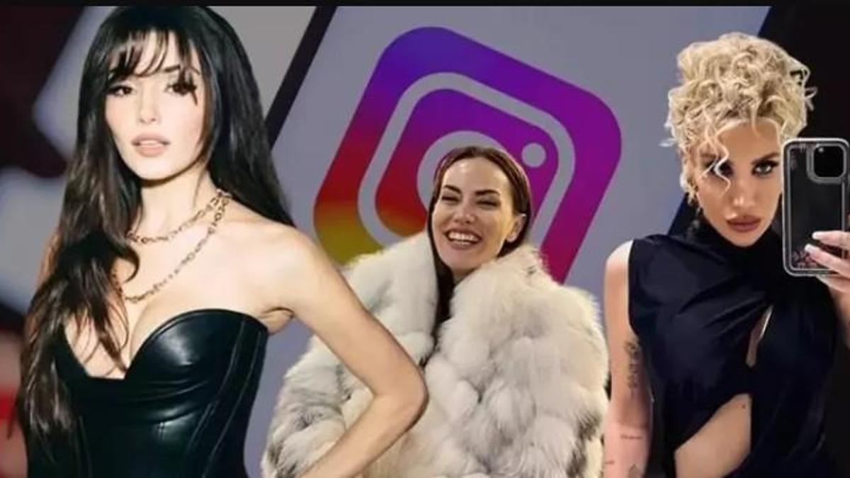 Instagram'da Türkiye'nin en çok takip edilen ünlüsü