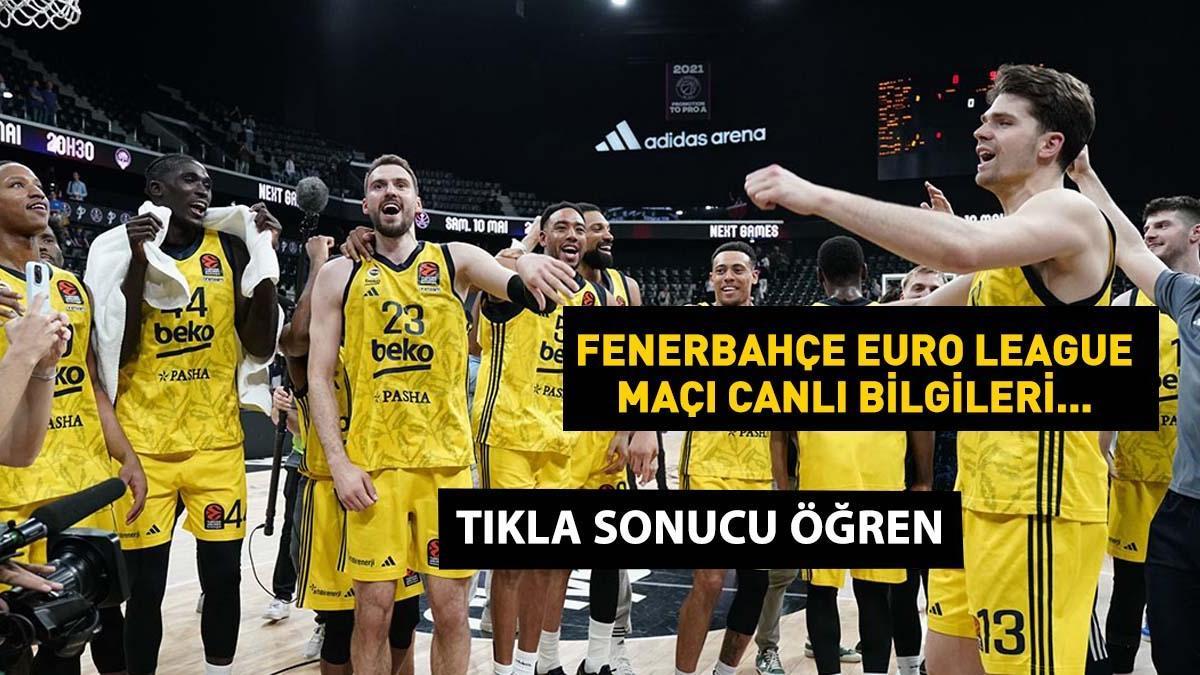 Monaco Fenerbahçe canlı izle! Fenerbahçe Monaco maçı izle BASKETBOL! Euroleague S Sport Canlı Yayın (Şifresiz & Kesintisiz HD)