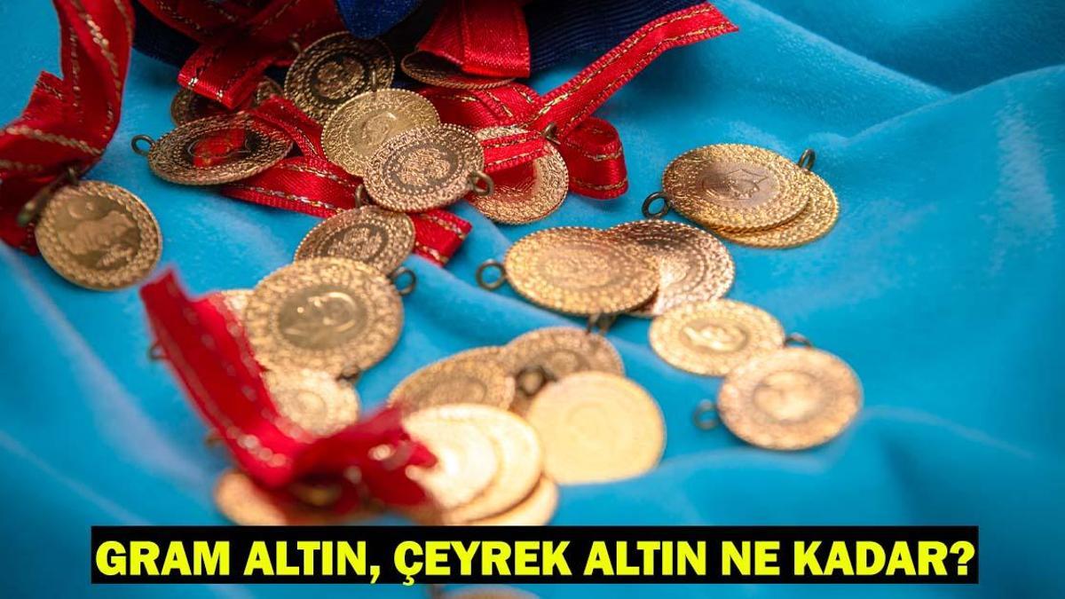 HAFTA SONU (1 HAZİRAN) ALTIN FİYATLARI: Bugün gram altın, çeyrek altın, cumhuriyet altını fiyatı ne kadar?
