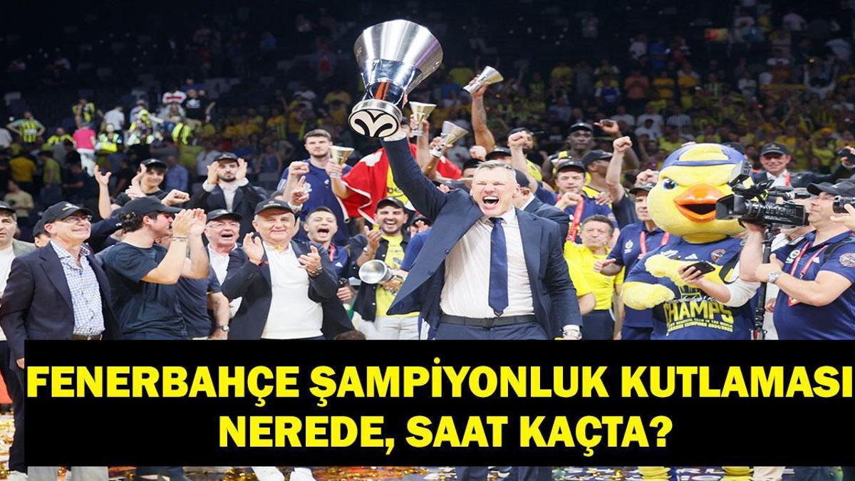 Fenerbahçe Euroleague Kutlaması Nerede Yapılacak, Ne Zaman? Kulüpten Açıklama Geldi!