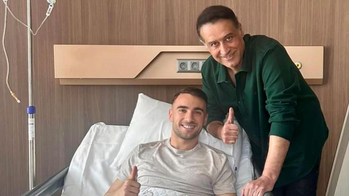 Galatasaray’da milli futbolcu Yunus Akgün ameliyat edildi