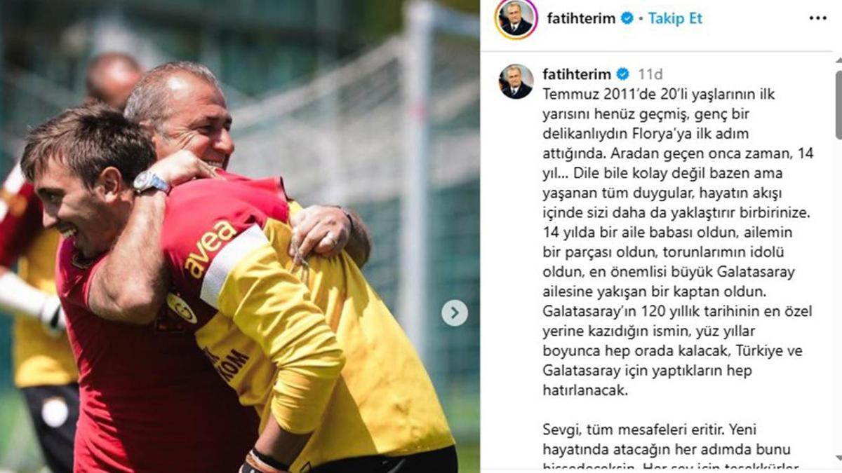 Son Dakika Spor Haberi | Fatih Terim, Fernando Musleraya veda etti