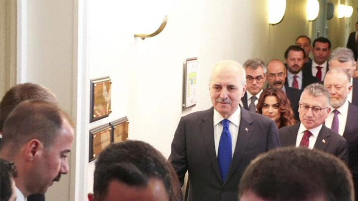 Numan Kurtulmuş, DEM Parti'yi ziyaret etti