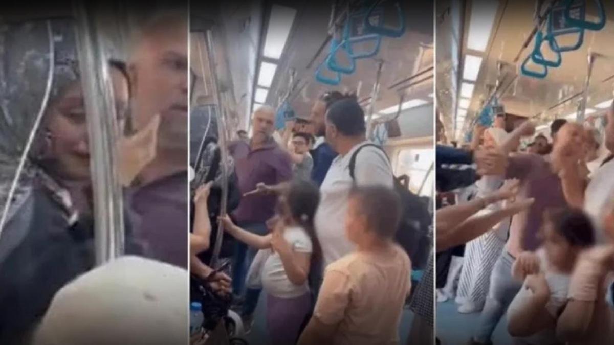 Marmaray'da yumruklu saldırı olayı sonrası yeni gelişme! Tahliye edildi