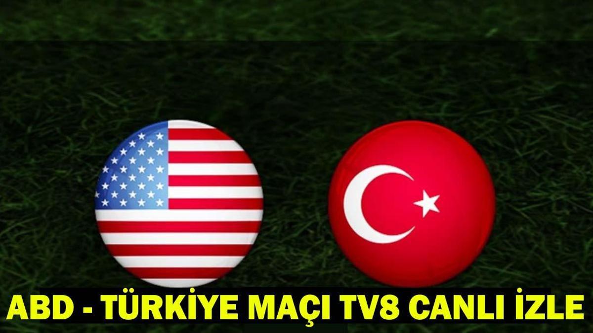 TÜRKİYE HAZIRLIK MAÇI CANLI İZLE: Milli maç TV8 canlı izle şifresiz ve kesintisiz…