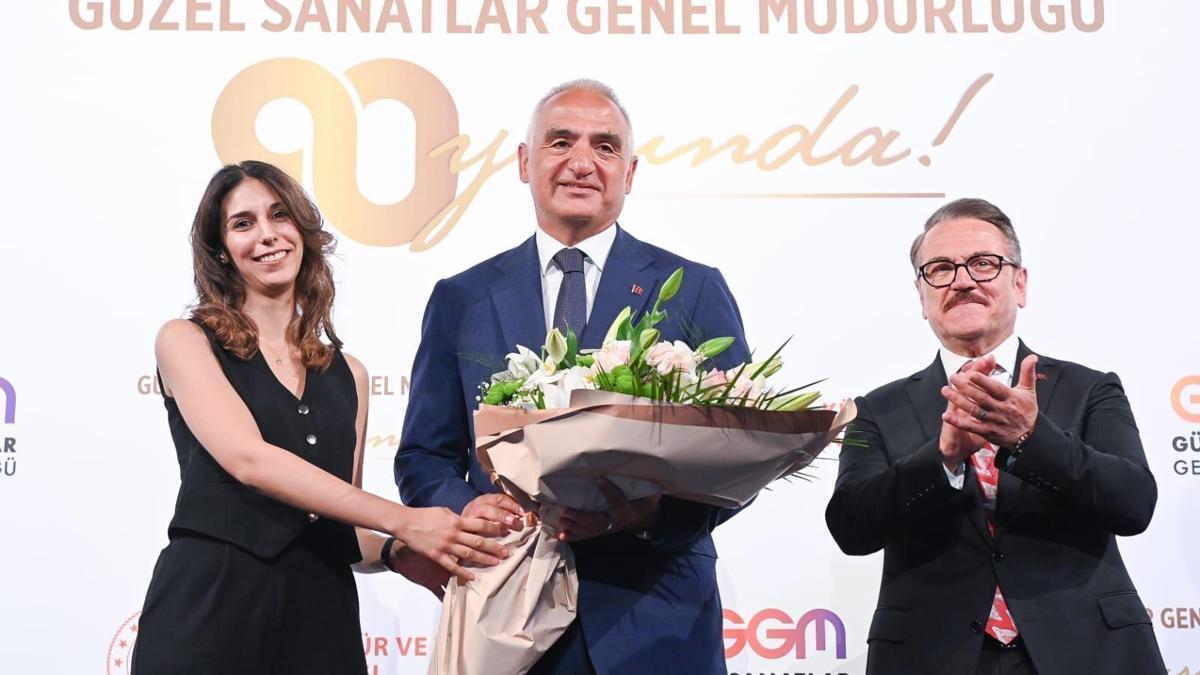 Güzel sanatlar 90 yaşında! Bakan Ersoy: Kültür ve sanatla daha güçlü Türkiye hedefi