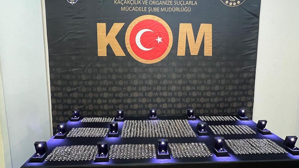 Edirne'de 50 milyon lira değerinde kaçak ürün ele geçirildi