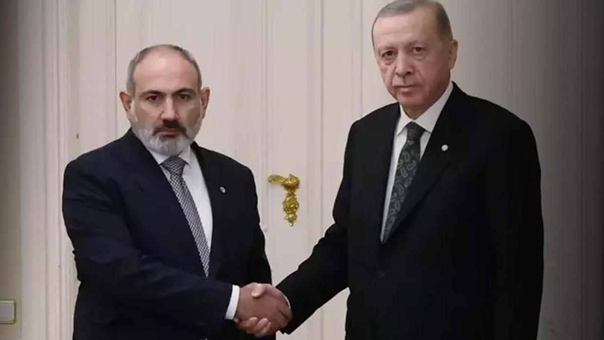 SON DAKİKA | Cumhurbaşkanı Erdoğan, Paşinyan'ı kabul etti