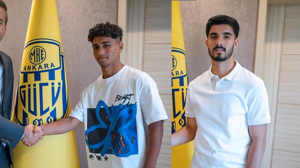 Son Dakika Spor Haberi | MKE Ankaragücünde 2 oyuncuya profesyonel sözleşme