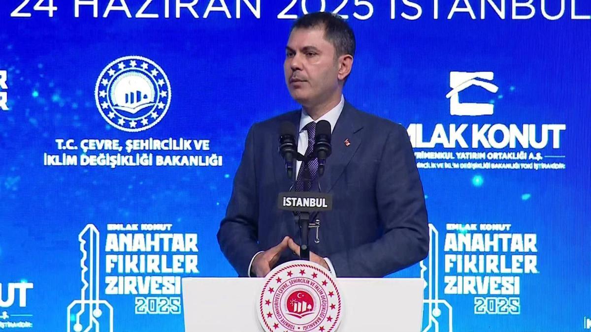 Anahtar Fikirler Zirvesi! Bakan Murat Kurum: Üç boyutlu şehir modelleri projesini hayata geçiriyoruz