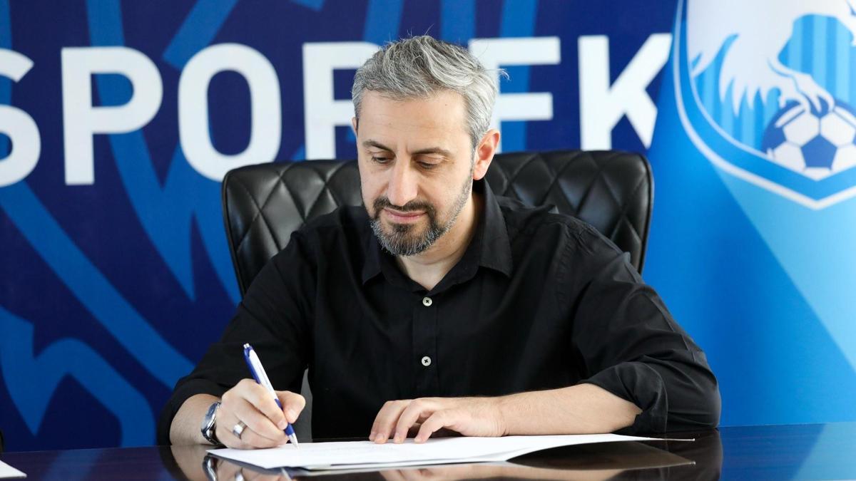 Serkan Özbalta, Erzurumspor FK’daki görevine başladı