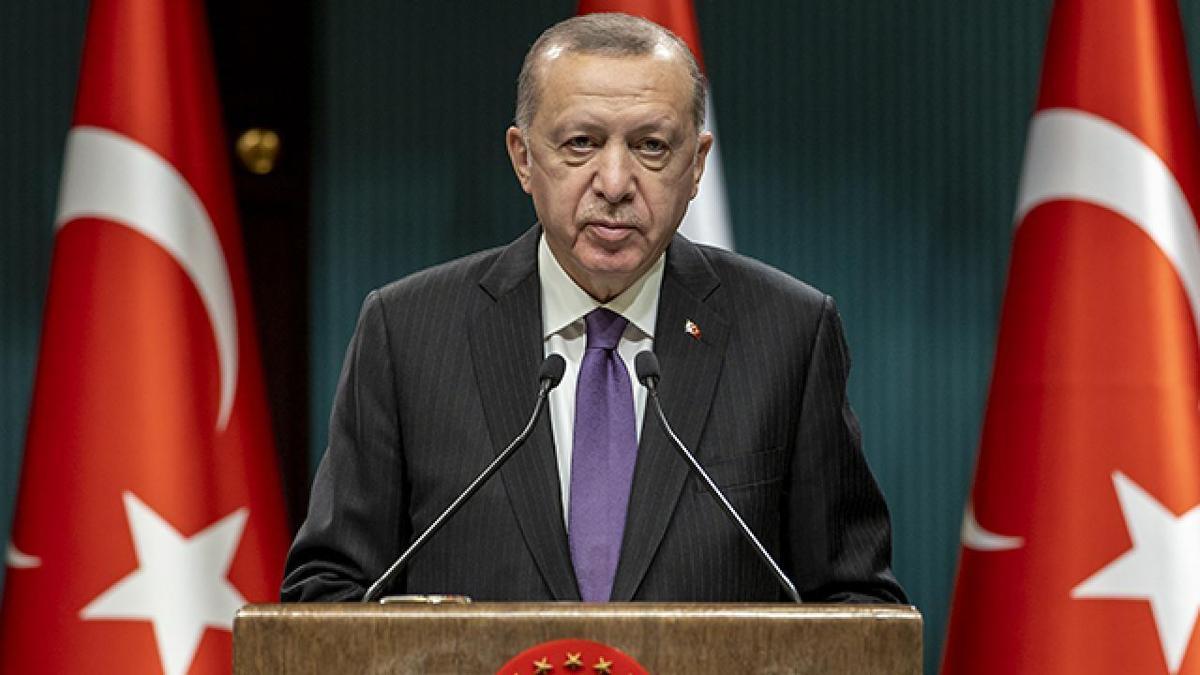 Cumhurbaşkanı Erdoğan'dan taziye mesajı