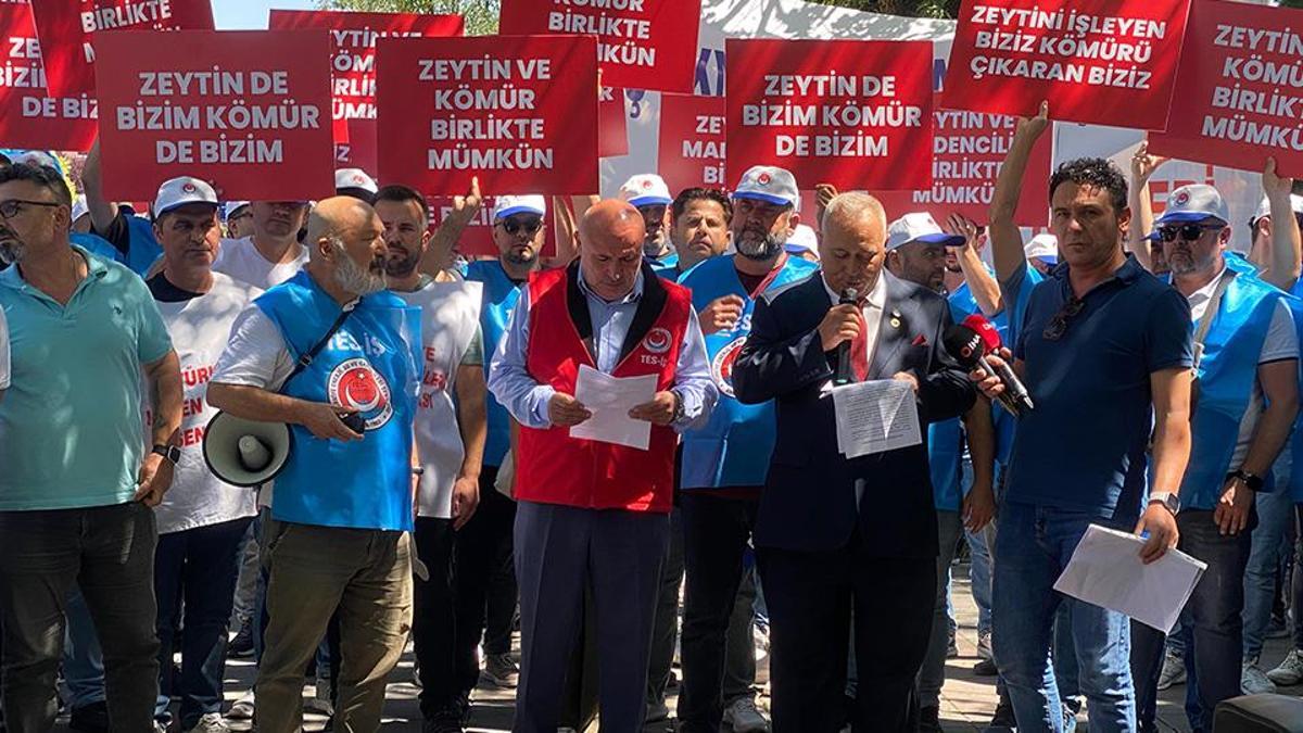 Milas muhtarlarından maden yasası değişikliğine destek