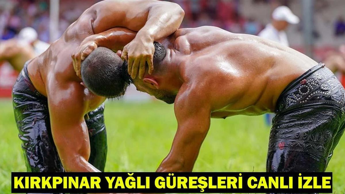 Tarihi Kırkpınar Yağlı Güreşleri Başladı! 664. Kez Edirne'de Dev Heyecan