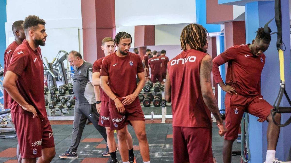 Trabzonspor’da yeni sezon kampı sürüyor