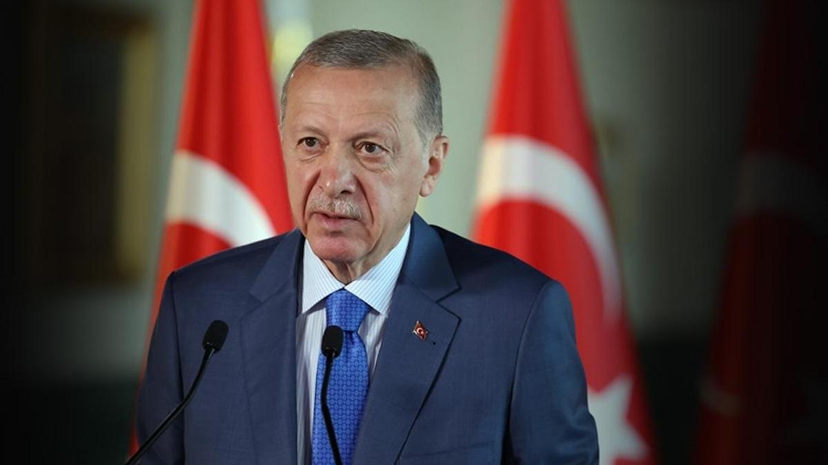 Cumhurbaşkanı Erdoğan'dan şehit orman işçisi Şahin'in ailesine başsağlığı mesajı