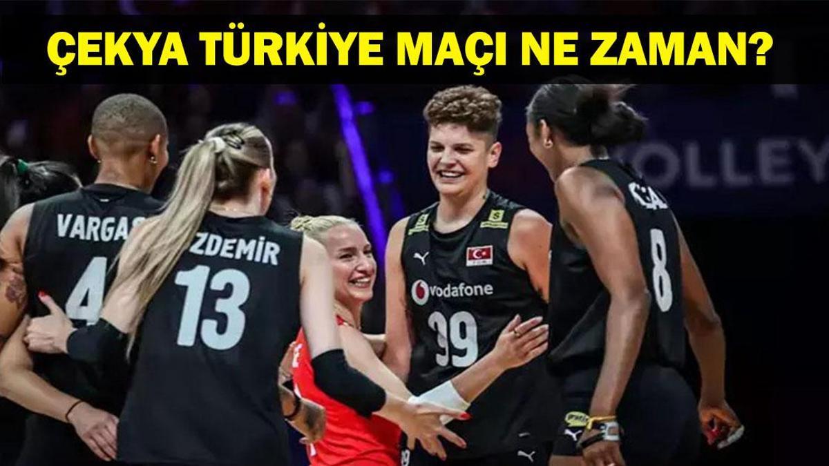 ÇEKYA TÜRKİYE VOLEYBOL MAÇI NE ZAMAN? 2025 VNL Çekya Türkiye Voleybol Maçı Hangi Kanalda? Filenin Sultanları Maç Tarihleri