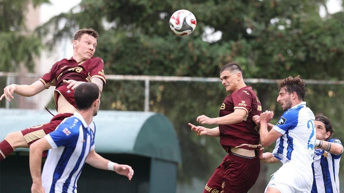 Trabzonspor hazırlık maçında Dinamo Tiflis ile yenişemedi