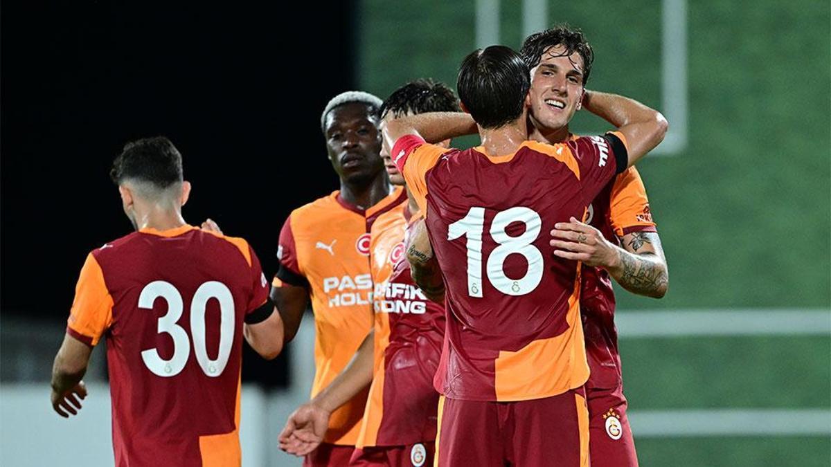 Galatasaray, hazırlık maçında Ümraniyesporu 5-2 yendi
