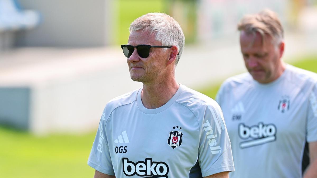 Beşiktaş, Admira Wacker maçı öncesi son antrenmanını yaptı