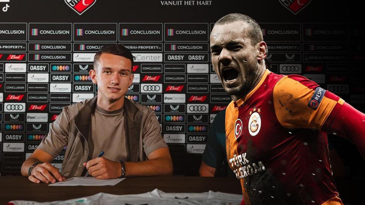 Wesley Sneijder’in oğlu Jessey Sneijder, profesyonel oldu