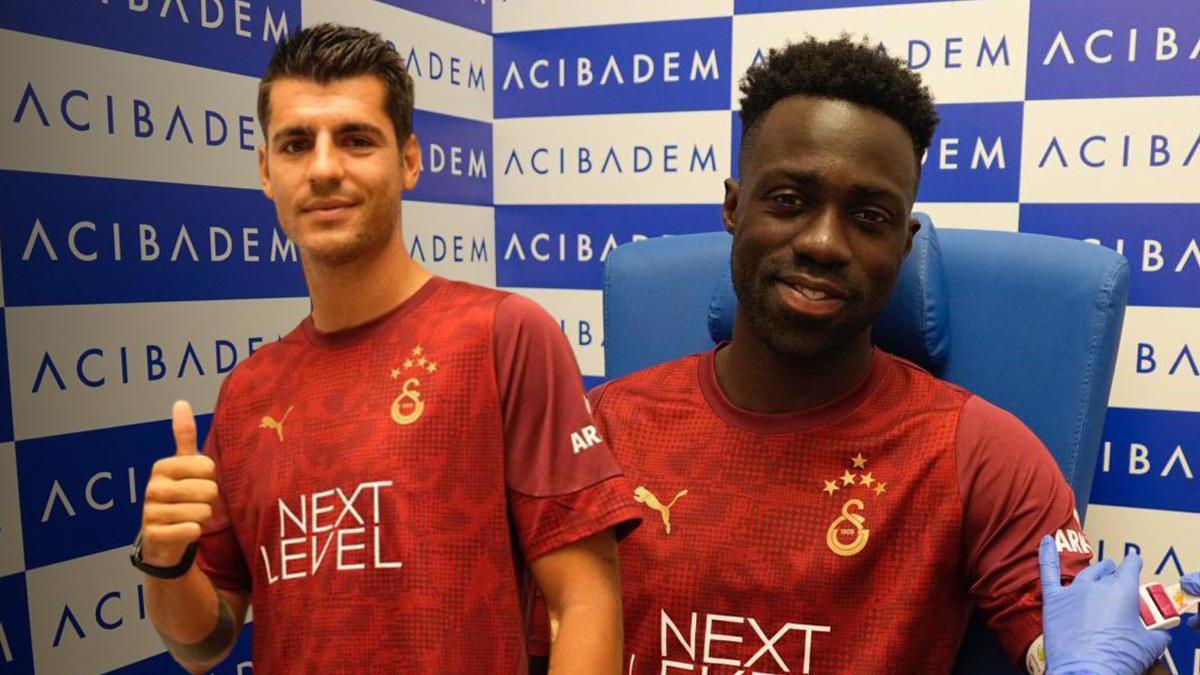 Alvaro Morata ve Davinson Sanchez, sağlık kontrolünden geçti