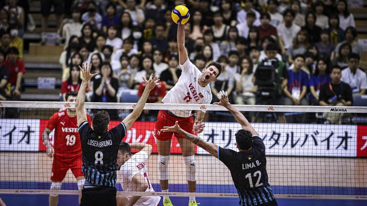 A Milli Erkek Voleybol Takımı, son maçında Arjantin’e 3-2 kaybetti