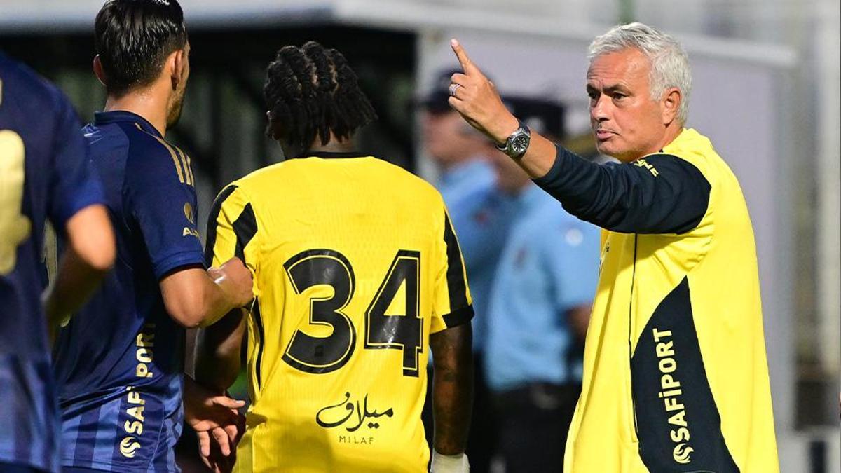 Jose Mourinho’dan şaşkınlık yaratan Fenerbahçe sözleri: Gerçekçi olmalıyız…