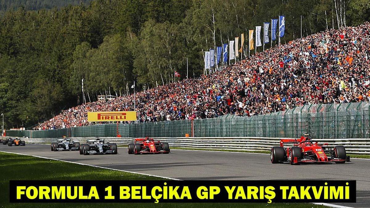 FORMULA 1 BELÇİKA GP YARIŞ TARİHİ 2025: Formula 1 Belçika yarışı ne zaman, saat kaçta, hangi kanalda?
