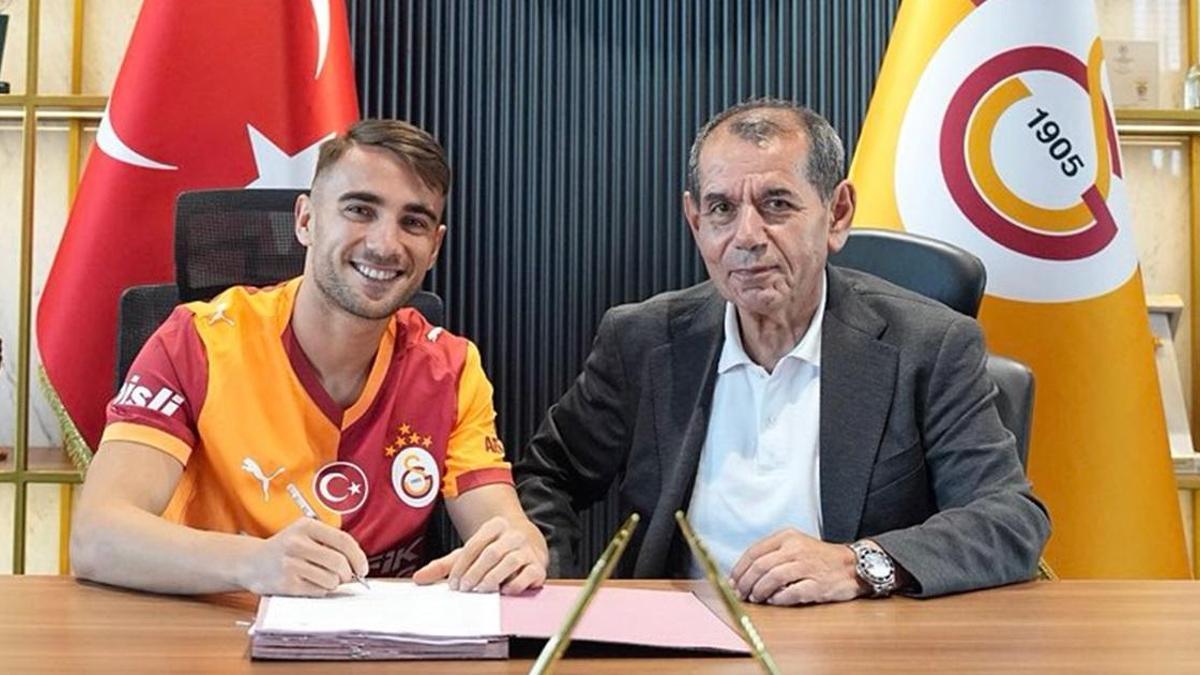 Son Dakika Spor Haberi | Galatasarayda Yunus Akgün, imzayı attı
