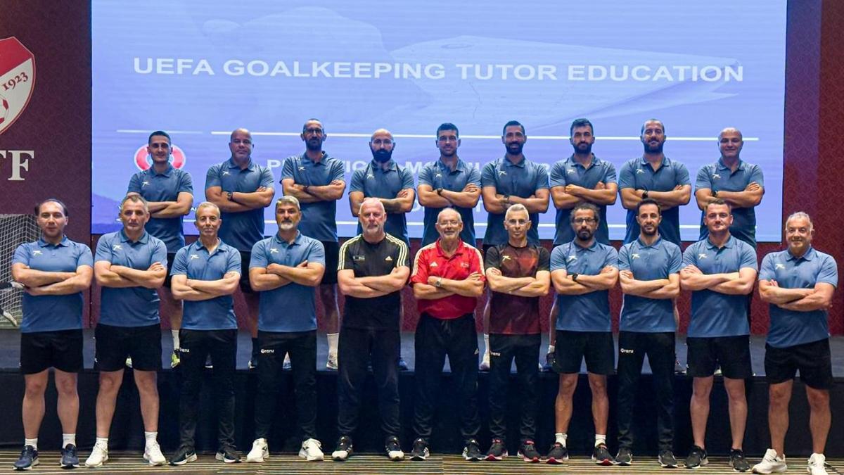 TFF, kaleci antrenörlüğü kursunda bir ilki gerçekleştirdi