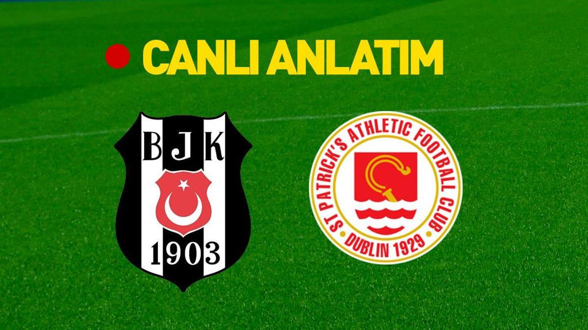 Beşiktaş – St. Patrick’s HT Spor Canlı İzle | Kartal, kanatlarını play-off’a açtı