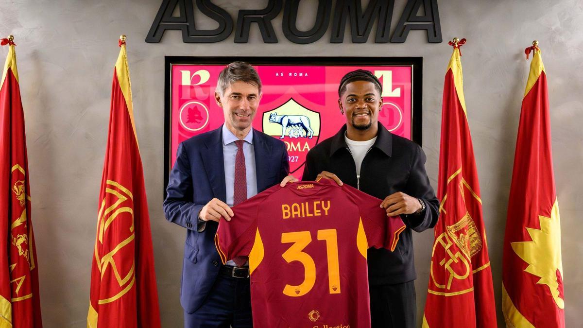 Fenerbahçe’yle adı anılan Leon Bailey, Roma’ya kiralık gitti