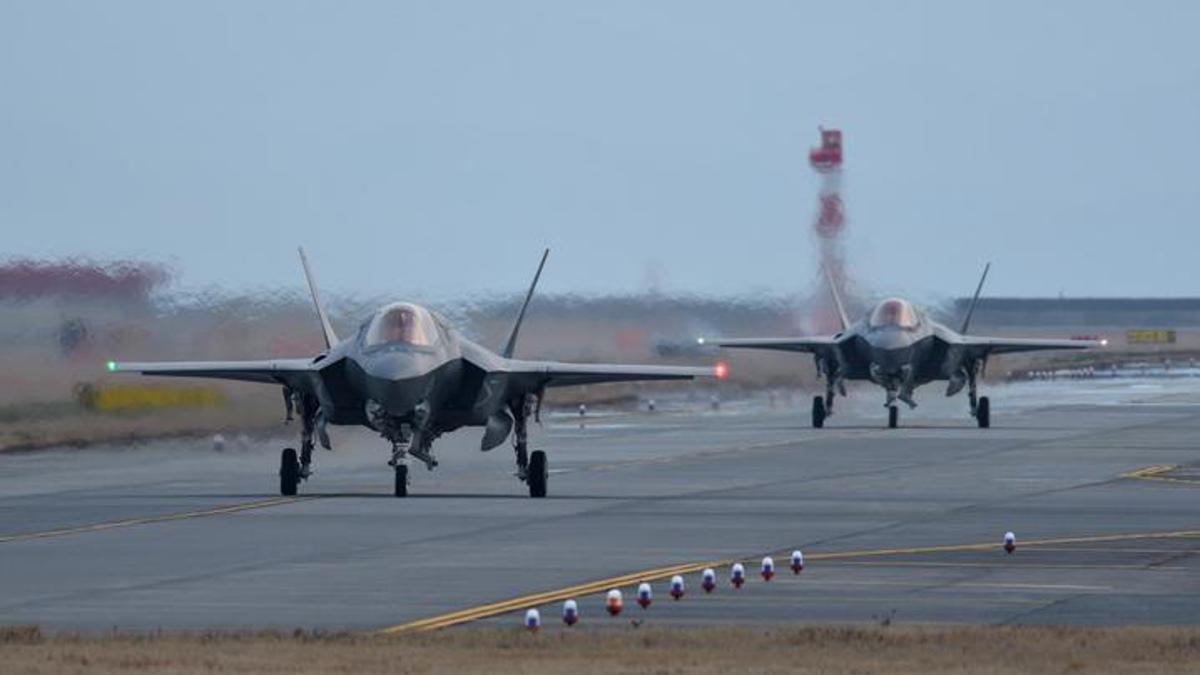 Kuzey Kore'nin gözü bu tatbikatta: F-35 savaş uçakları konuşlandırıldı!