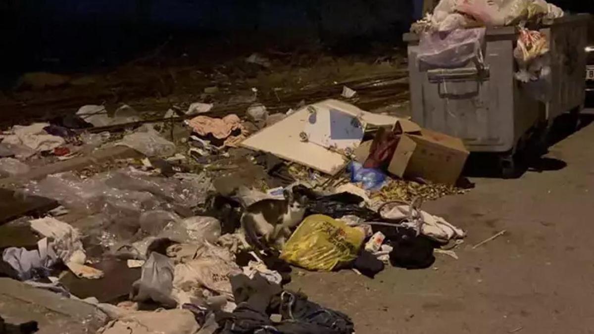 Kartal'da işçiler 'eksik ödeme yapıldığı' gerekçesiyle çöpleri toplamadı