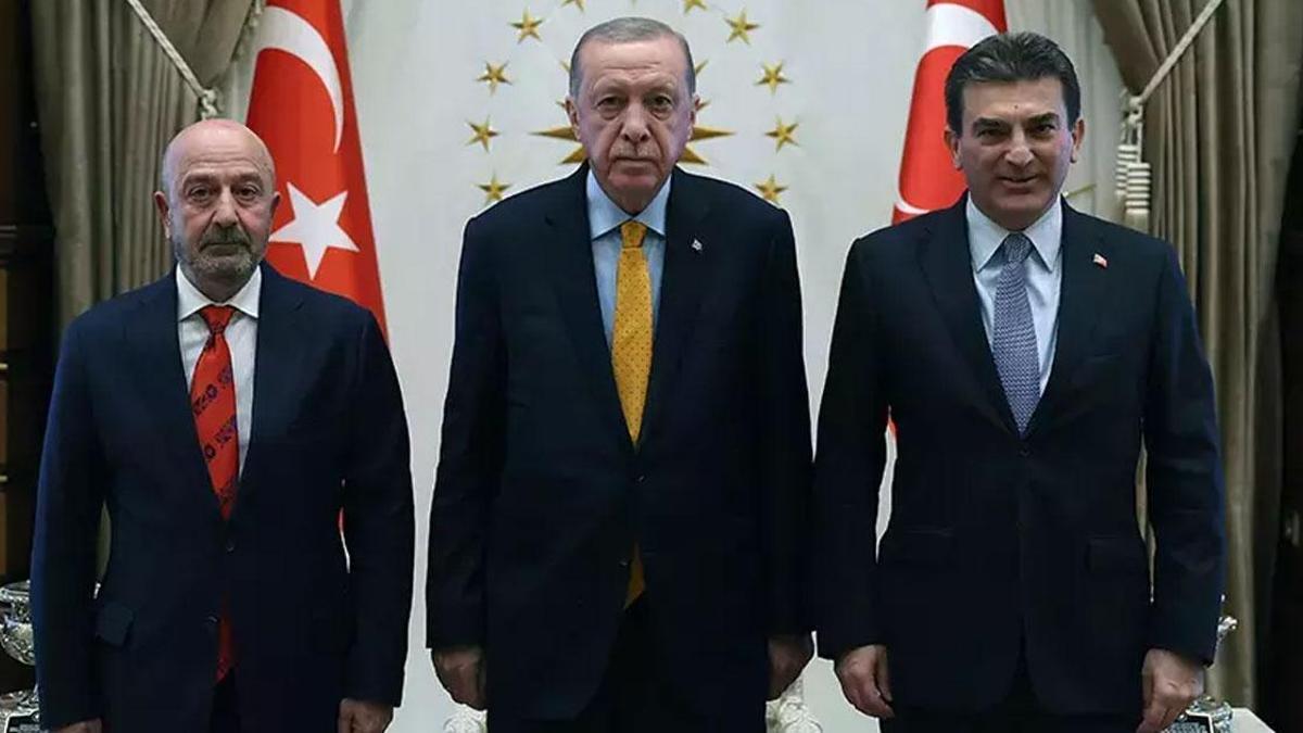 Cumhurbaşkanı Erdoğan, OYAK Heyeti'ni kabul etti