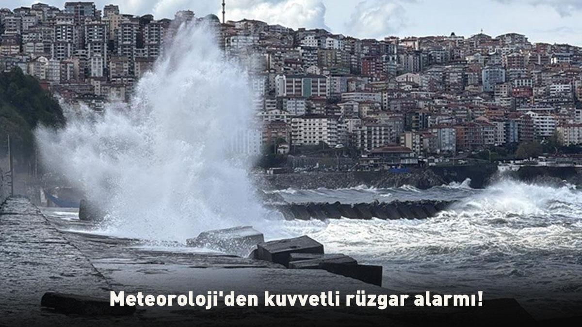 SON DAKİKA | Dikkat! Meteoroloji uyardı: 'Tedbirli olun' 5 ilde sağanak, 2 bölgede kuvvetli rüzgar alarmı!