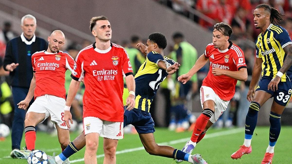 Benfica 1-0 Fenerbahçe Maç Özeti | Fenerbahçe, Şampiyonlar Ligi'ne veda etti